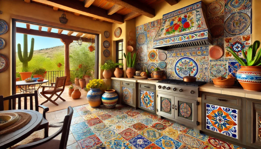 Mexican Talavera Tiles: Vibrant Colors for Southwest Kitchens and Patios 3 mexican-talavera-tiles