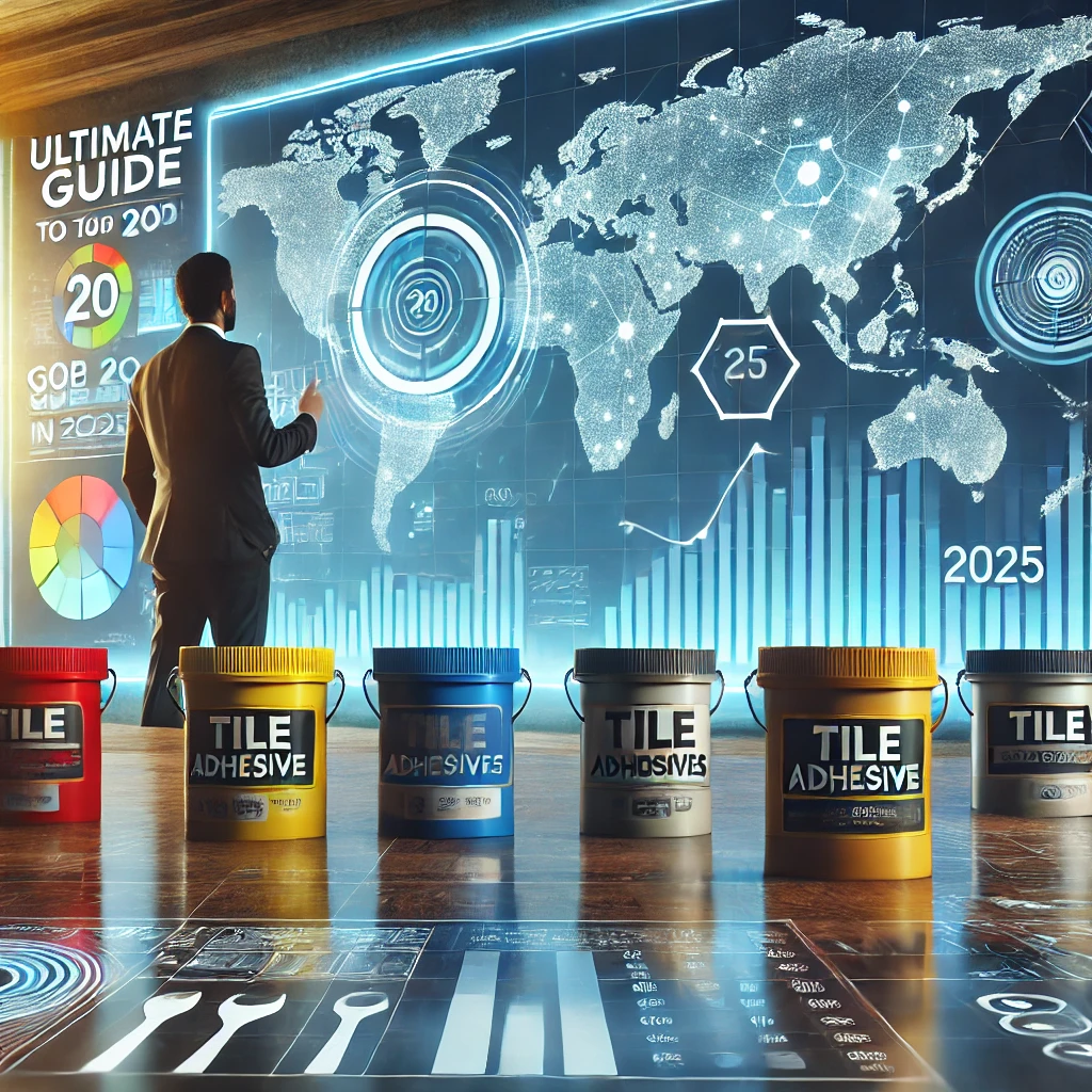 The Ultimate Guide to Tile Adhesives: Latest Trends and Top 20 Global Companies in 2025