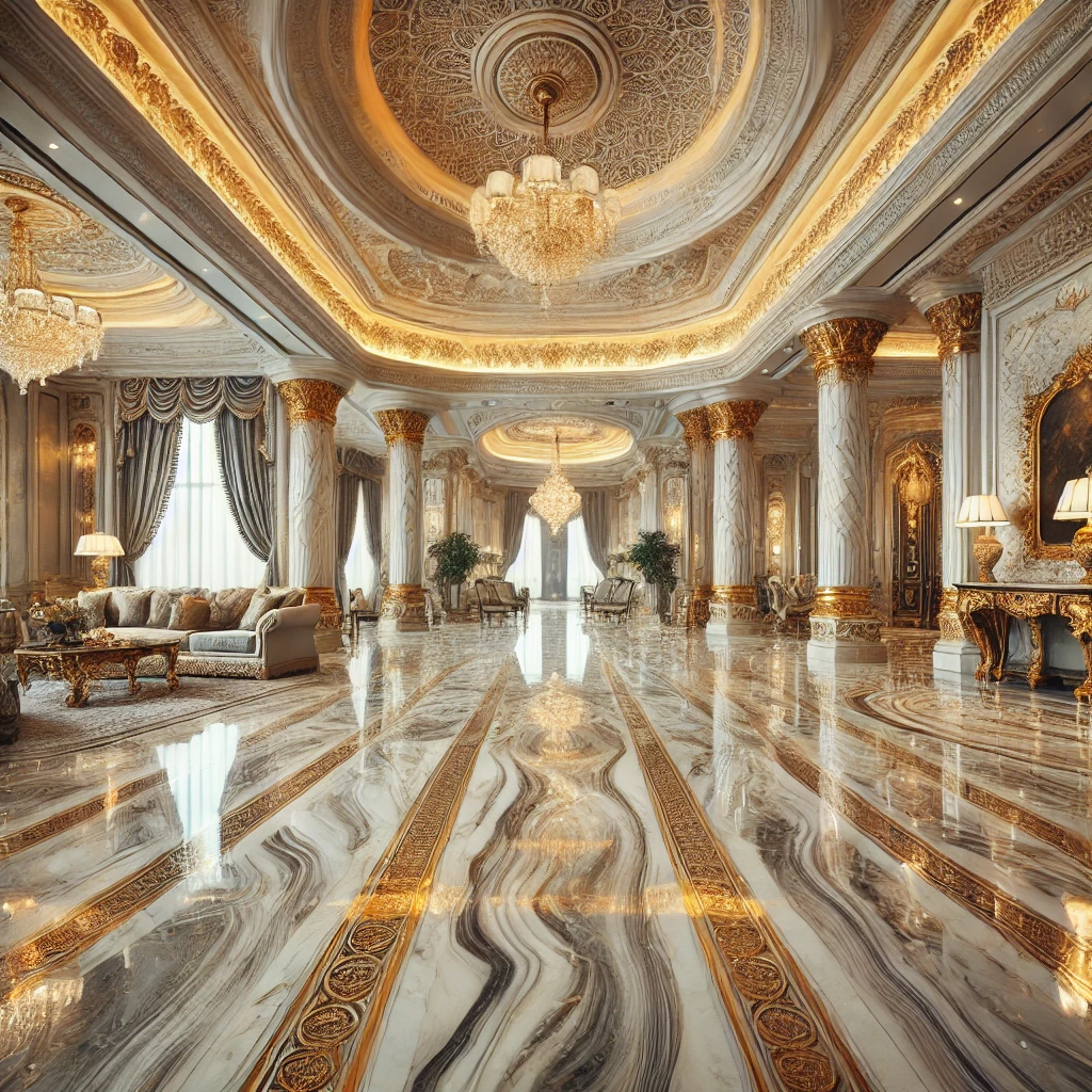 Luxe Marble Tiles: Opulent Flooring Trends in Qatar and Saudi Arabia 3 luxe-marble-tiles