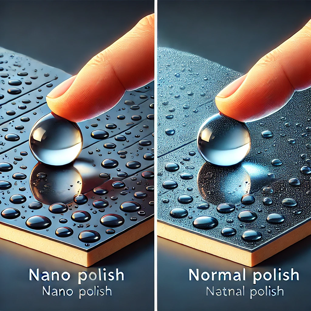 Nano Polish Tiles vs Normal Polish Tiles
