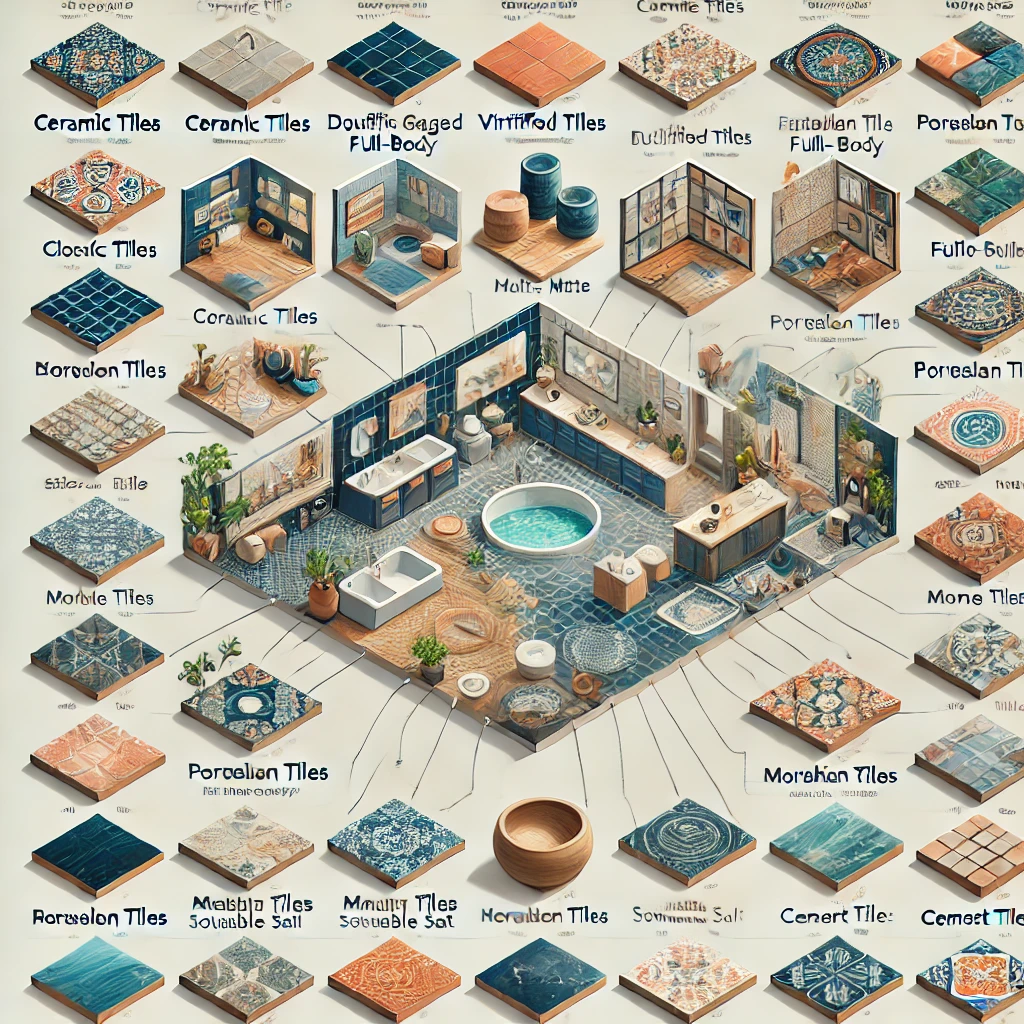 10 Stunning Types of Tiles in India