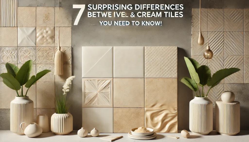 7 Surprising Differences Between Ivory Tiles and Cream Tiles You Need to Know! 2 Ivory Tiles and Cream Tiles