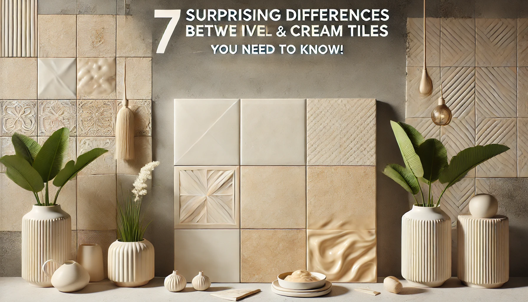 Ivory Tiles and Cream Tiles