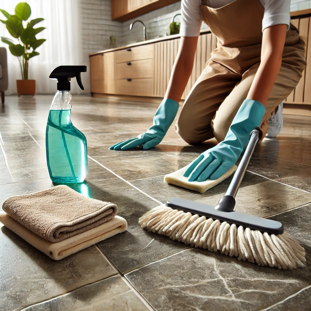 Safe Solutions for Cleaning and Maintaining Stone Tiles