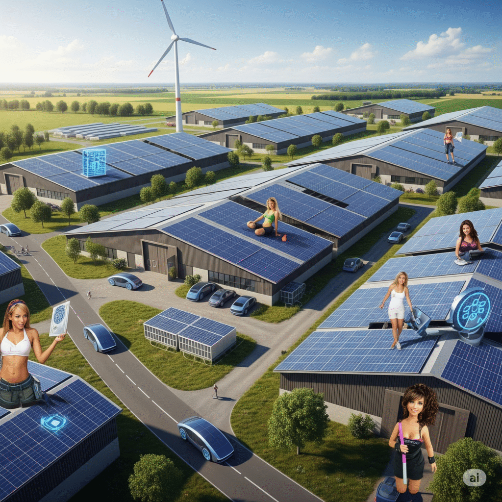 Solar Roof Tiles: The Future of Sleek, Sustainable Home Energy 17 factory solar farming