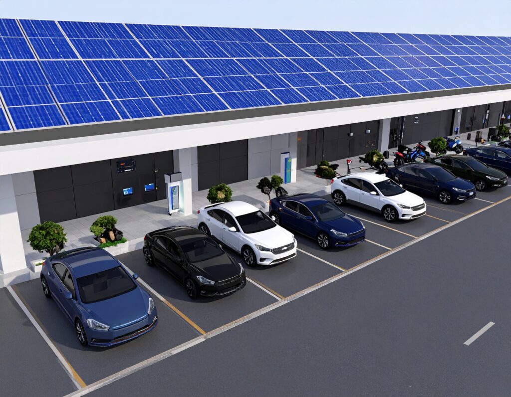 Solar Roof Tiles: The Future of Sleek, Sustainable Home Energy 19 future solar parking light tiles