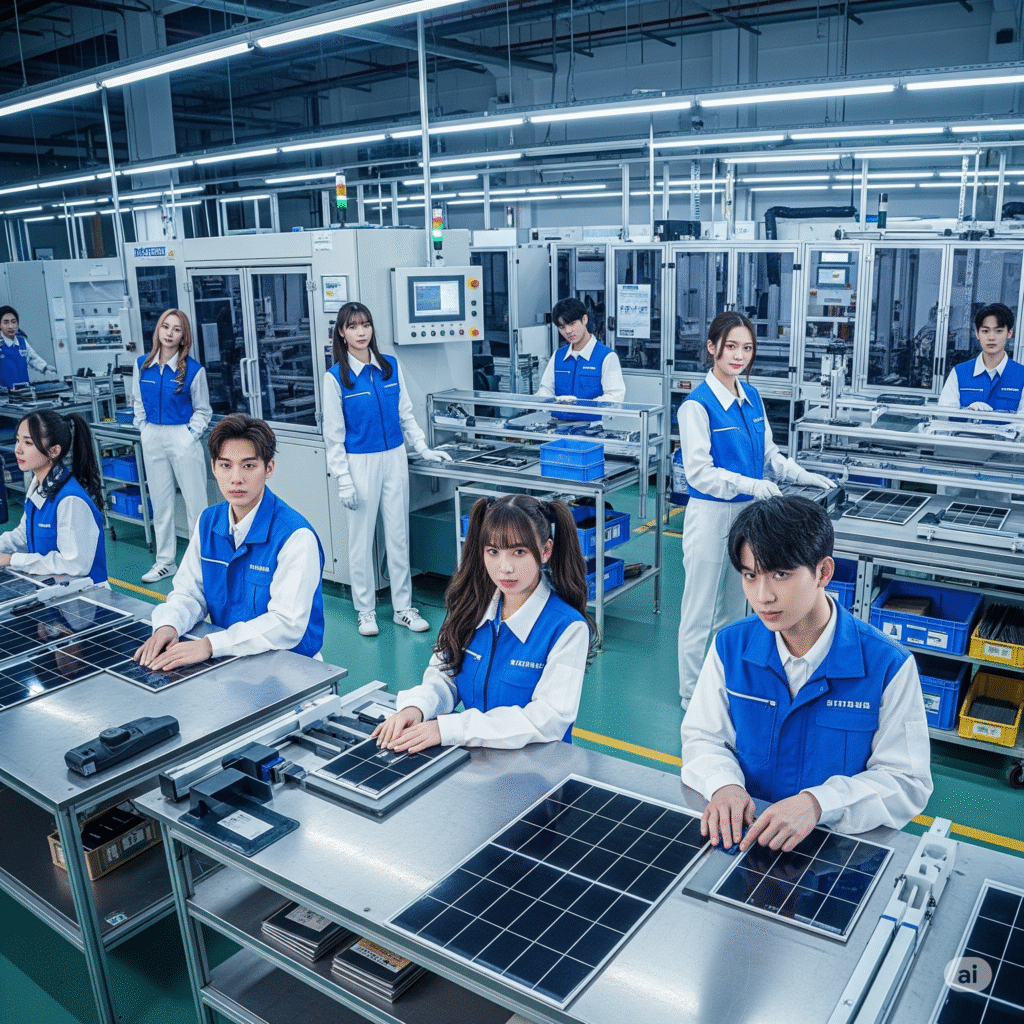 Solar Roof Tiles: The Future of Sleek, Sustainable Home Energy 10 solar tiles factory working process