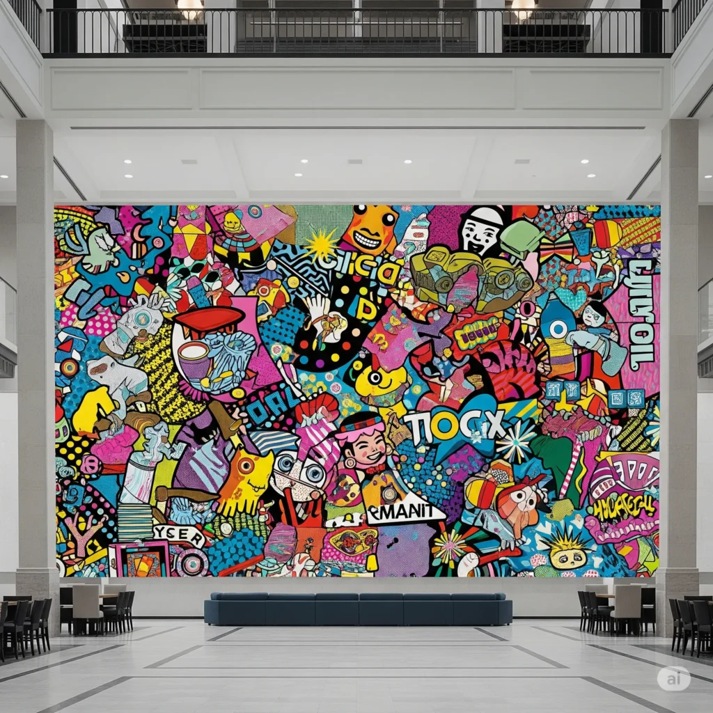 Best 7 POP Design for Hall: Elevate Your Living Space with Style 10 pop-design-tile-art