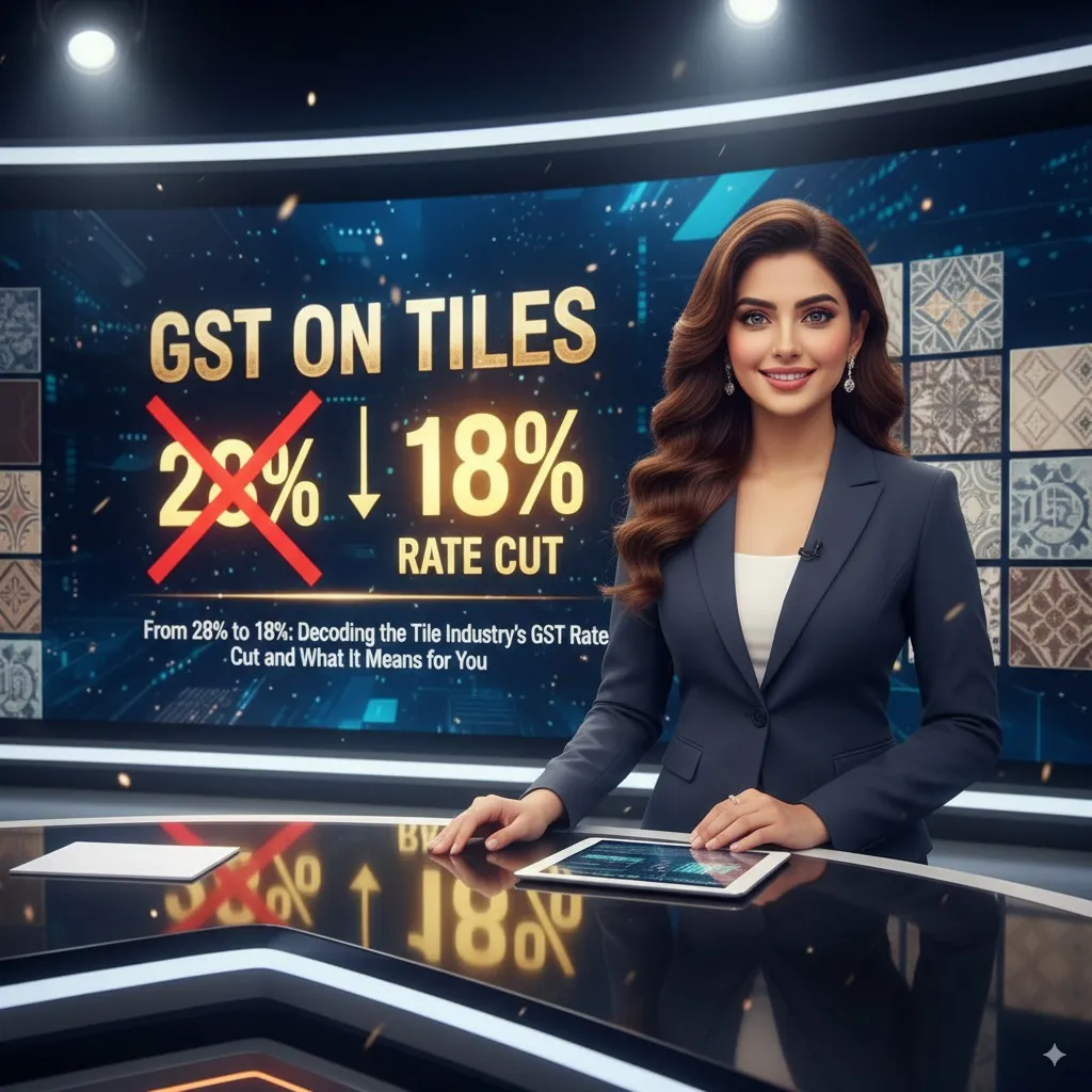 18% GST on tiles