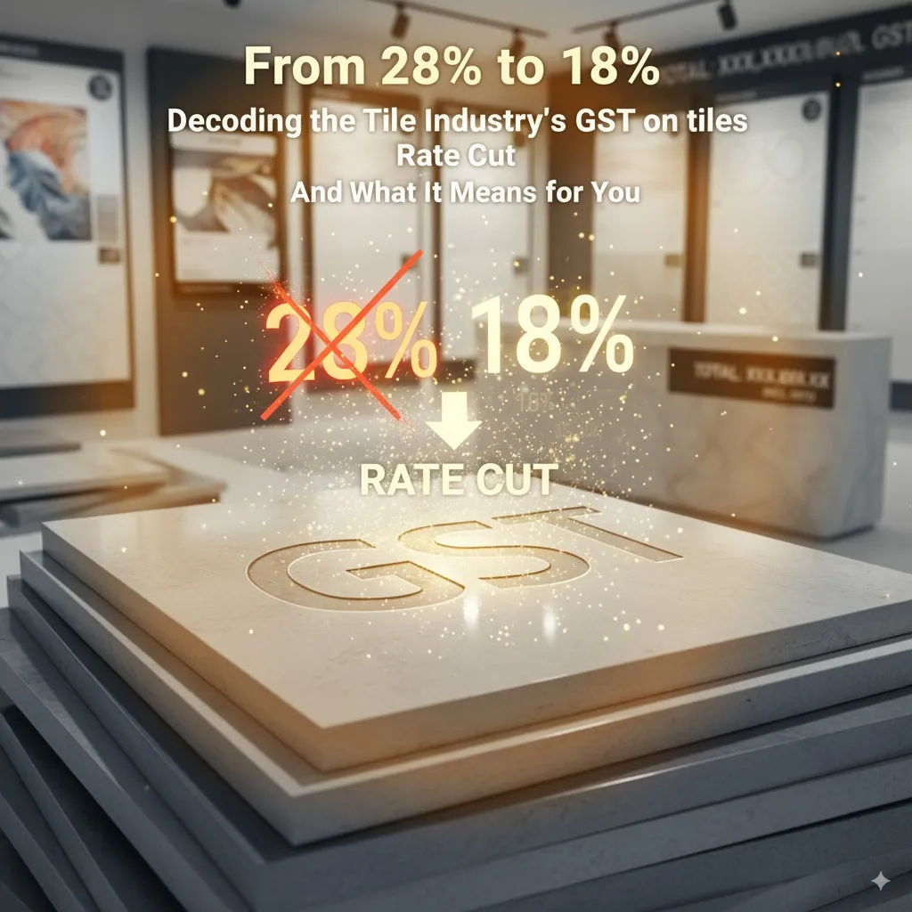 28% to 18% GST on tiles
