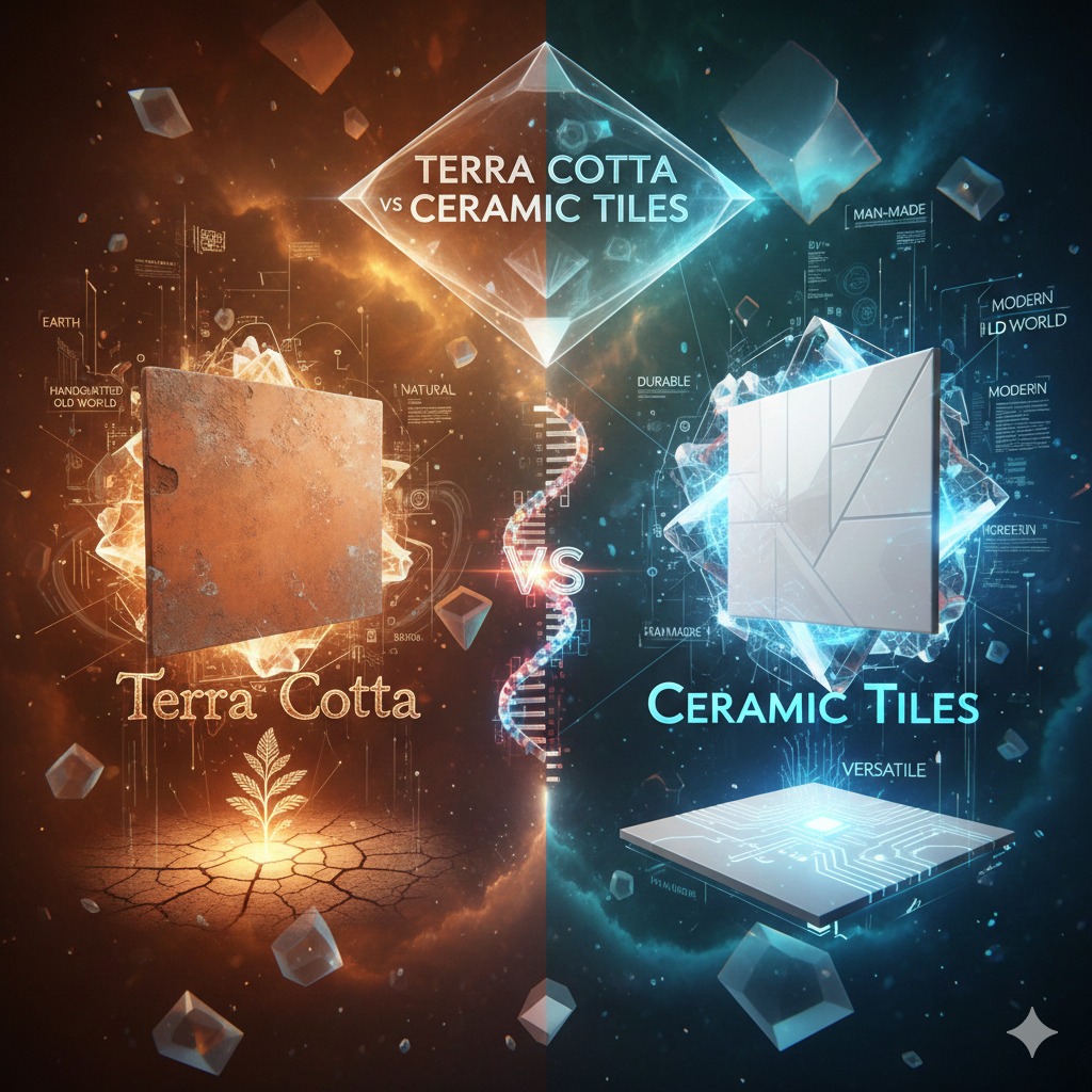 Terra Cotta vs Ceramic Tiles