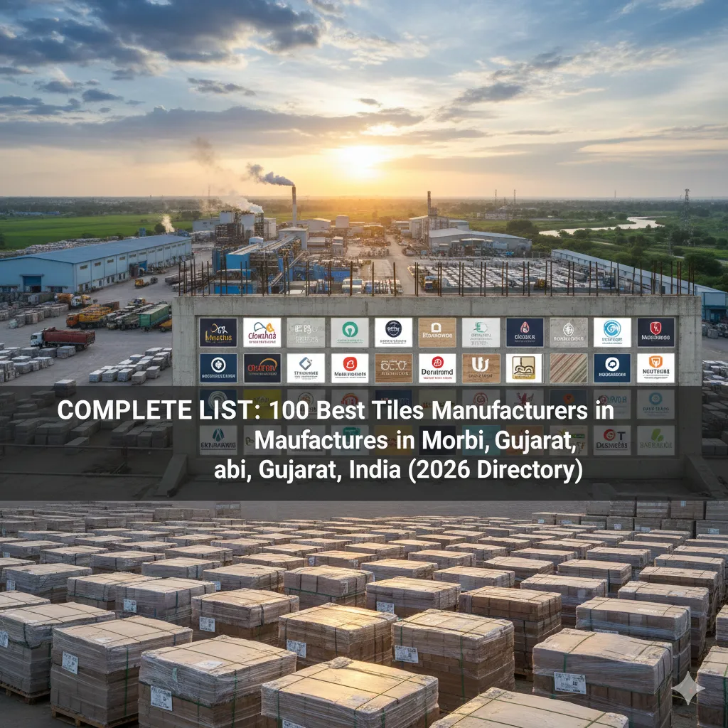 Best 100 Tiles Manufacturers India: Morbi, Gujarat's Top Companies Revealed! 1 Best 100 tiles manufacturers India